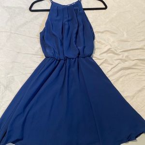 Blue dress